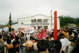 Mobilização/Passeata (Paraupeba-PA, nov. 1997) [fotografia] / Fotógrafo(a) : Arquivo JST. -- Ref.: BR-SPMST_MST-SN-CIN_AMP_000423-002511-AMT.