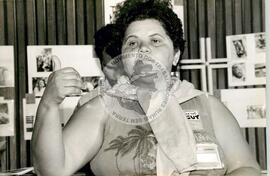 Maria da Penha do Nacimento diretora do STR de Alagoa Grande-PR (Brasil, 1986) [fotografia] / Fotógrafo(a) : Douglas Mansur ; Maristela Manfei. -- Ref.: BR-SPMST_MST-SN-CIN_AMP_000782-005062-CSS.