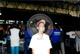 Encontro de Jovens do MST, na Ucicamp, 3o (Campinas-SP, 14 fev. 2001) [fotografia] / Fotógrafo(a) : Michelle Cafaldo. -- Ref.: BR-SPMST_MST-SN-CIN_AMP_000909-007041-ENJ.