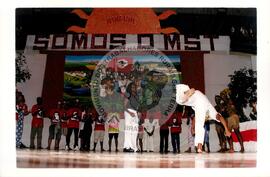 Encontro de Jovens do MST, na Ucicamp, 2o (Campinas-SP, 18 fev. 2000) [fotografia] / Fotógrafo(a) : Milene Medeiros. -- Ref.: BR-SPMST_MST-SN-CIN_AMP_000899-006434-ENJ.