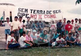Congresso Nacional do MST, 2o (Distrito Federal (Brasil), 08 mai. 1990) [fotografia] / Fotógrafo(a) : Douglas Mansur ; Carlos Carvalho. -- Ref.: BR-SPMST_MST-SN-CIN_AMP_000703-004217-CGR.