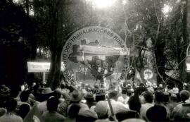 Acampamento do MST [sem identificação] (São Miguel das Missões-RS, jul. 1992) [fotografia] / Fotógrafo(a) : Debora Lerrer ; Claudemir. -- Ref.: BR-SPMST_MST-SN-CIN_AMP_000088-000688-ACP.