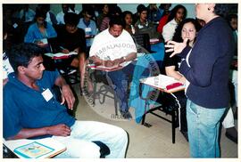 Encontro Nacional de Secretarias, 2o (Cajamar-SP, 09 jul. 2001) [fotografia] / Fotógrafo(a) : Leticia Barqueta. -- Ref.: BR-SPMST_MST-SN-CIN_AMP_000950-007470-ENC.