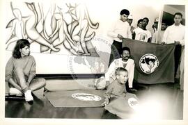 Ato (Distrito Federal (Brasil), 12 ago. 2000) [fotografia] / Fotógrafo(a) : Francisca Montejo. -- Ref.: BR-SPMST_MST-SN-CIN_AMP_000588-003388-AMT.