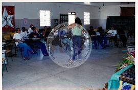 Encontro Estadual do Setor de Comunicação do MST – Centro de Capacitação Canudos no Assentamento "Quissamã" do MST (Sergipe, 07 dez. 2002) [fotografia] / Fotógrafo(a) : Leticia Barqueta. -- Ref.: BR-SPMST_MST-SN-CIN_AMP_001021-007928-ENC.