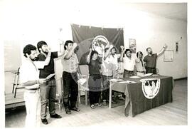 Encontro Estadual de Acampados e Assentados, 1o e 2o (Caçador-SC, 1988 e 1989) [fotografia] / Fotógrafo(a) : Arquivo MST ; Chiquinho ; Douglas Mansur ; Vanderlita. -- Ref.: BR-SPMST_MST-SN-CIN_AMP_001947-014689-ACS.