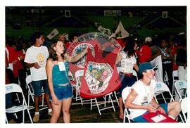 Encontro de Jovens do MST, na Ucicamp, 3o (Campinas-SP, 14 fev. 2001) [fotografia] / Fotógrafo(a) : Douglas Mansur. -- Ref.: BR-SPMST_MST-SN-CIN_AMP_000907-006970-ENJ.
