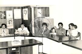 Depoimento na Comissão de Direitos Humanos na Assembléia Legislativa (Porto Alegre-RS, 1984) [fotografia] / Fotógrafo(a) : Protássio Nenê ; Ednir M. Santos. -- Ref.: BR-SPMST_MST-SN-CIN_AMP_000661-003712-ARV.