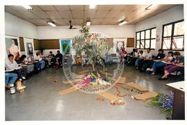 Curso de Formação Latino Americano de Organizações Camponesas, 1o (Cajamar-SP, 02 nov. 1998) [fotografia] / Fotógrafo(a) : Douglas Mansur. -- Ref.: BR-SPMST_MST-SN-CIN_AMP_001146-009617-RIT.