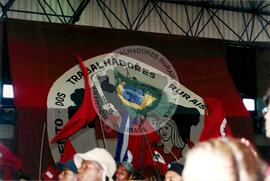 Encontro de Jovens do MST, na Ucicamp, 3o (Campinas-SP, 14 fev. 2001) [fotografia] / Fotógrafo(a) : Michelle Cafaldo. -- Ref.: BR-SPMST_MST-SN-CIN_AMP_000909-007051-ENJ.