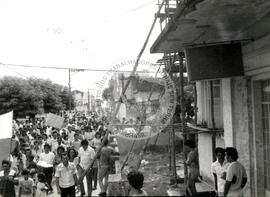 Manifestação (Cametá-PA, 25 jul. 1988) [fotografia] / Fotógrafo(a) : Arquivo MST. -- Ref.: BR-SPMST_MST-SN-CIN_AMP_000421-002499-AMT.