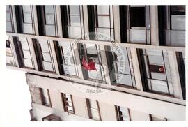 Marcha Sem Terra contra a prisão de 6 trabalhadores (São Paulo-SP, mar. 2000) [fotografia] / Fotógrafo(a) : Joaquim Duarte. -- Ref.: BR-SPMST_MST-SN-CIN_AMP_001426-011562-MAC.