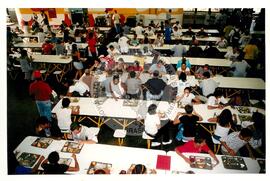 Encontro de Jovens do MST, na Ucicamp, 3o (Campinas-SP, 14 fev. 2001) [fotografia] / Fotógrafo(a) : Douglas Mansur. -- Ref.: BR-SPMST_MST-SN-CIN_AMP_000907-006943-ENJ.