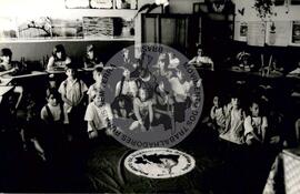 Escola em assentamento (Santa Catarina, 1997) [fotografia] / Fotógrafo(a) : Arquivo MST. -- Ref.: BR-SPMST_MST-SN-CIN_AMP_000887-006230-EDU.