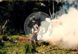 Assentamento "25 de Maio" do MST (Ponte Serrada-SC, fev. 1988) [fotografia] / Fotógrafo(a) : Arquivo MST. -- Ref.: BR-SPMST_MST-SN-CIN_AMP_000191-001367-ASS.