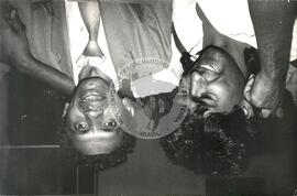 Ailton Krenak (São Paulo (Estado), 31 mai. 1986) [fotografia] / Fotógrafo(a) : Augusto Nazário. -- Ref.: BR-SPMST_MST-SN-CIN_AMP_001436-011660-PER.