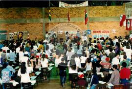 Encontro Estadual no Seminário Diocesano, 5o (Santa Catarina, 12 dez. 1988) [fotografia] / Fotógrafo(a) : Chiquinho ; Dirceu Vieira. -- Ref.: BR-SPMST_MST-SN-CIN_AMP_000981-007753-ENC.