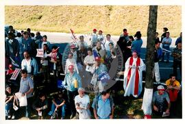 Inauguração do Monumento em homenagem a Antônio Tavares Pereira (Curitiba-PR, 01 mai. 2001) [fotografia] / Fotógrafo(a) : Douglas Mansur. -- Ref.: BR-SPMST_MST-SN-CIN_AMP_001027-008080-ELF.