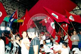 Encontro de Jovens do MST, na Ucicamp, 3o (Campinas-SP, 14 fev. 2001) [fotografia] / Fotógrafo(a) : Douglas Mansur ; João Zinclar. -- Ref.: BR-SPMST_MST-SN-CIN_AMP_000902-006662-ENJ.