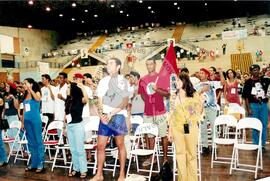 Encontro de Jovens do MST, na Ucicamp, 3o (Campinas-SP, 14 fev. 2001) [fotografia] / Fotógrafo(a) : Michelle Cafaldo. -- Ref.: BR-SPMST_MST-SN-CIN_AMP_000905-006842-ENJ.