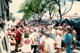 Mobilização no INCRA (Fortaleza-CE, 14 ago. 1998) [fotografia] / Fotógrafo(a) : Estácio Júnior. -- Ref.: BR-SPMST_MST-SN-CIN_AMP_000513-002920-AMT.