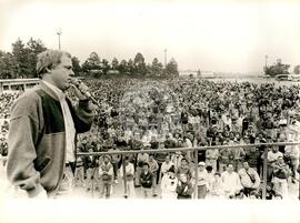 Guiba Presidente do Sindicato dos Metalúrgicos do SBC (Brasil, [sem data]) [fotografia] / Fotógrafo(a) : Raquel. -- Ref.: BR-SPMST_MST-SN-CIN_AMP_000768-005037-CSS.