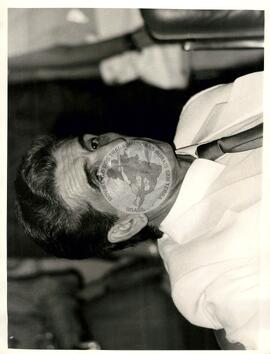 Edgar Borges [Incra-MT, Superintendente Regional] (Brasil, 29 mai. 1986) [fotografia] / Fotógrafo(a) : Leandro Abreu. -- Ref.: BR-SPMST_MST-SN-CIN_AMP_001507-011941-PER.