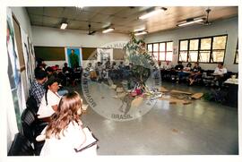 Curso de Formação Latino Americano de Organizações Camponesas, 1o (Cajamar-SP, 02 nov. 1998) [fotografia] / Fotógrafo(a) : Douglas Mansur. -- Ref.: BR-SPMST_MST-SN-CIN_AMP_001146-009674-RIT.
