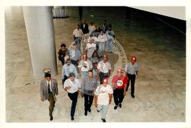 Audiência com o presidente Fernando Henrique Cardoso (Distrito Federal (Brasil), mai. 1995) [fotografia] / Fotógrafo(a) : Douglas Mansur. -- Ref.: BR-SPMST_MST-SN-CIN_AMP_000632-003586-ARV.