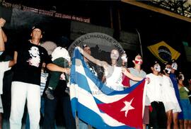 Encontro de Jovens do MST, na Ucicamp, 3o (Campinas-SP, 14 fev. 2001) [fotografia] / Fotógrafo(a) : Michelle Cafaldo. -- Ref.: BR-SPMST_MST-SN-CIN_AMP_000909-007039-ENJ.