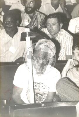 Congresso Nacional do MST, 1o (Paraná, 1984) [fotografia] / Fotógrafo(a) : Itamar Garcez. -- Ref.: BR-SPMST_MST-SN-CIN_AMP_000719-004694-CGR.