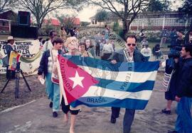 Assembléia do Povo de Deus (Equador, 1996) [fotografia] / Fotógrafo(a) : Arquivo MST. -- Ref.: BR-SPMST_MST-SN-CIN_AMP_001075-008699-RIT.