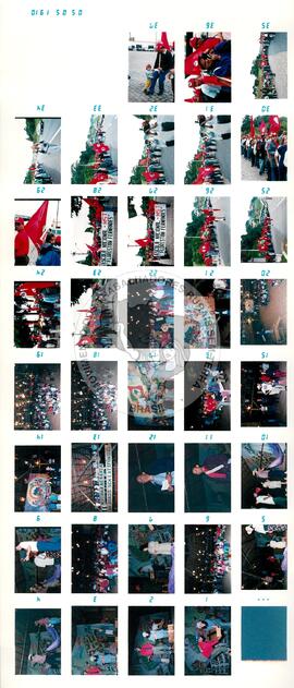 Acampamento "Parque Tropeiro" do MST (Curitiba-PR, 02 mai. 2001) [fotografia] / Fotógrafo(a) : Douglas Mansur. -- Ref.: BR-SPMST_MST-SN-CIN_AMP_000075-000600-ACP.