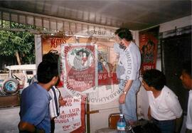 João Pedro Stédile (Brasil, [sem data]) [fotografia] / Fotógrafo(a) : Arquivo MST ; Cácia Cortez ; Débora Lerrer ; Douglas Mansur ; João Zinclar ; Luciney Martins ; Michelle Camafaldo. -- Ref.: BR-SPMST_MST-SN-CIN_AMP_001263-010555-LID.