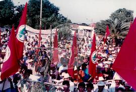 Manifestação (Rio Grande do Norte, [sem data]) [fotografia] / Fotógrafo(a) : Arquivo MST. -- Ref.: BR-SPMST_MST-SN-CIN_AMP_000560-003152-AMT.