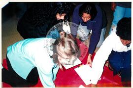 Encontro Nacional de Secretarias, 2o (Cajamar-SP, 09 jul. 2001) [fotografia] / Fotógrafo(a) : Leticia Barqueta. -- Ref.: BR-SPMST_MST-SN-CIN_AMP_000951-007550-ENC.