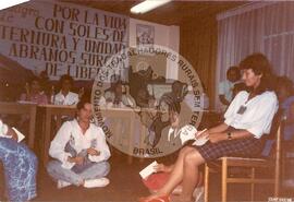 Encontro Latino Americano de Mulheres Campesinas e Indigenas (Colômbia, 28 nov. 1998) [fotografia] / Fotógrafo(a) : Vanderlita. -- Ref.: BR-SPMST_MST-SN-CIN_AMP_001102-009097-RIT.