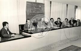 Depoimento na Comissão de Direitos Humanos na Assembléia Legislativa (Porto Alegre-RS, 1984) [fotografia] / Fotógrafo(a) : Arquivo MST. -- Ref.: BR-SPMST_MST-SN-CIN_AMP_000660-003695-ARV.