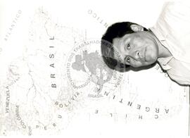 Reunião da CLOC Curso Latino Americano de Formação (São Paulo (Estado), mar. 1995) [fotografia] / Fotógrafo(a) : Douglas Mansur. -- Ref.: BR-SPMST_MST-SN-CIN_AMP_001158-010001-RIT.