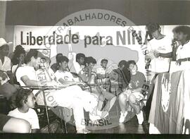 Encontro Estadual do MST, 6o (Mato Grosso do Sul, 19 dez. 1992) [fotografia] / Fotógrafo(a) : Cácia Cortez. -- Ref.: BR-SPMST_MST-SN-CIN_AMP_000966-007657-ENC.