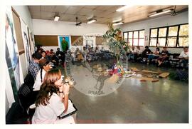 Curso de Formação Latino Americano de Organizações Camponesas, 1o (Cajamar-SP, 02 nov. 1998) [fotografia] / Fotógrafo(a) : Douglas Mansur. -- Ref.: BR-SPMST_MST-SN-CIN_AMP_001146-009661-RIT.