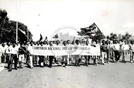 Campanha Nacional dos Eletriciários (Distrito Federal (Brasil), 26 out. 1989) [fotografia] / Fotógrafo(a) : Cláudio Somacal. -- Ref.: BR-SPMST_MST-SN-CIN_AMP_000572-003208-AMT.