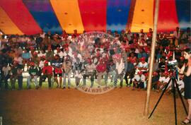 Mobilização em Brasília durante a Jornada Nacional "Acampamento Nacional Eldorado dos Carajás" (Brasília-DF, 03 set. 2001) [fotografia] / Fotógrafo(a) : Gildo Aguiar. -- Ref.: BR-SPMST_MST-SN-CIN_AMP_001918-014434-SJM.