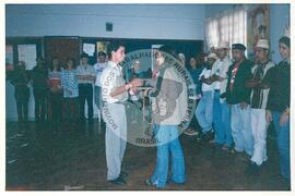 Encontro do Setor de Comunicação no Centro Roseli Nunes (Brasil, [sem data]) [fotografia] / Fotógrafo(a) : Arquivo MST. -- Ref.: BR-SPMST_MST-SN-CIN_AMP_001004-007832-ENC.