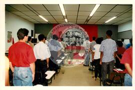 Reunião da Coordenação Nacional (São Paulo (Estado), jan. 1997) [fotografia] / Fotógrafo(a) : Douglas Mansur. -- Ref.: BR-SPMST_MST-SN-CIN_AMP_000944-007425-ENC.