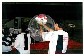 Encontro de Jovens do MST, na Ucicamp, 1o (Campinas-SP, 02 jul. 1999) [fotografia] / Fotógrafo(a) : Douglas Mansur. -- Ref.: BR-SPMST_MST-SN-CIN_AMP_000897-006345-ENJ.