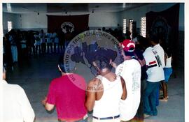 Encontro Estadual do Setor de Comunicação do MST – Centro de Capacitação Canudos no Assentamento "Quissamã" do MST (Sergipe, 07 dez. 2002) [fotografia] / Fotógrafo(a) : Leticia Barqueta. -- Ref.: BR-SPMST_MST-SN-CIN_AMP_001021-007905-ENC.