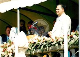 Manifestação (Ouro Preto-MG, 21 set. 1999) [fotografia] / Fotógrafo(a) : Rogério Reis. -- Ref.: BR-SPMST_MST-SN-CIN_AMP_000535-003017-AMT.