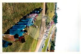 Inauguração do Monumento em homenagem a Antônio Tavares Pereira (Curitiba-PR, 01 mai. 2001) [fotografia] / Fotógrafo(a) : Douglas Mansur. -- Ref.: BR-SPMST_MST-SN-CIN_AMP_001028-008124-ELF.