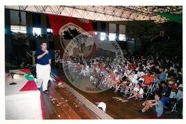 Encontro de Jovens do MST, na Ucicamp, 3o (Campinas-SP, 14 fev. 2001) [fotografia] / Fotógrafo(a) : Douglas Mansur. -- Ref.: BR-SPMST_MST-SN-CIN_AMP_000908-007005-ENJ.